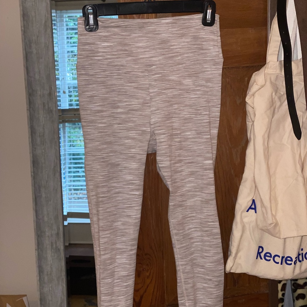 Outdoor Voices grey heather leggings